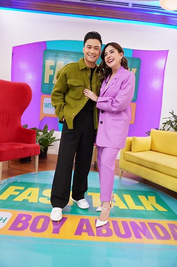 877K views · 10K reactions | “I respect Shaira, a lot.”  EA Guzman and Shaira Diaz talk about celibacy when they guested in #FastTalkWithBoyAbunda. #FTBAShairaAndEA | GMA Network | Facebook