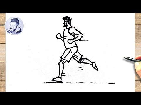 Comment dessiner une personne qui court facilement