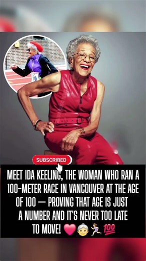 Ida Keeling ran 100 meters at age 100. 🏃‍♀️❤️ #IdaKeeling #Ageless
