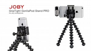 We combined our world famous GorillaPod tripod with our GripTight PRO Mount to create a rugged must have mobile accessory. Check out the new GripTight GorillaPod PRO now! | Joby