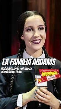 We talk to CRISTINA PICOS, the new WEDNESDAY ADDAMS starting in SEPTEMBER 🦇⭐️