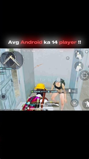 Avg Android ka 14 player 🥶🔥#bgmi #shorts
