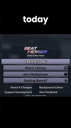Creating a song in Beat merger! (totally nothing went wrong) #meme