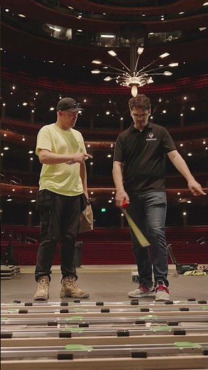 Harlequin Liberty Switch ® Stage Floor at Denver’s Performing Arts Complex.