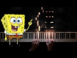 SpongeBob − Grass Skirt Chase − Piano Cover + Sheet Music