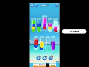 Water Sort - Color Puzzle Game Level 77 | Water Sort Puz Level 77