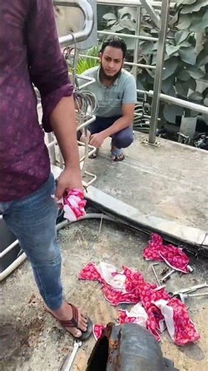 ETP Return Sludge Tank Pump Motor। Repairing this problem is solved।