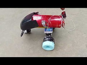 how to make a car at home using an affordable DC motor