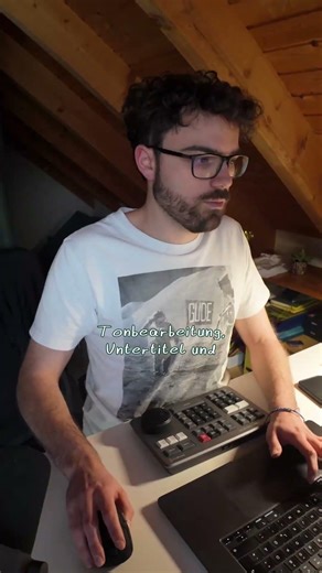 So sieht ein Postproduction Tag als Videoproduzent aus