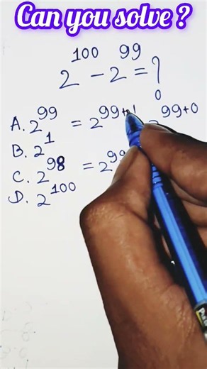 Exponent power math with 2