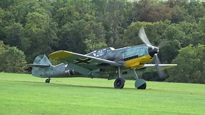WWII icon returns - watch the Bf 109 E “Red 12” arrival