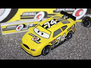 Mattel Disney Cars Slider Petrolski Sidewall Shine #74 Piston Cup Racer (Thailand Variant)
