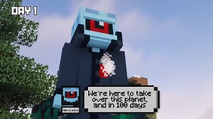I Survived 100 DAYS as an ASTRONAUT in HARDCORE Minecraft!