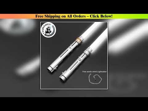 TXQSABER Lightsaber AhsokaSE SDRGB Pixel Metal Handle Light Sword Smooth Swing FOC Blaster Laser