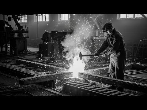 "Britain Had No Manganese Steel in 1942 — So Hadfield Forged Tank Tracks From Railway Crossings"