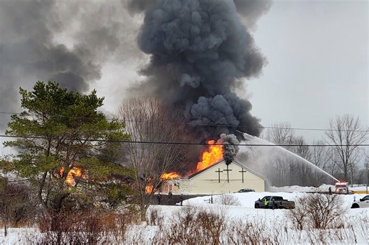 Church explosion in upstate New York injures 5 people, including firefighters