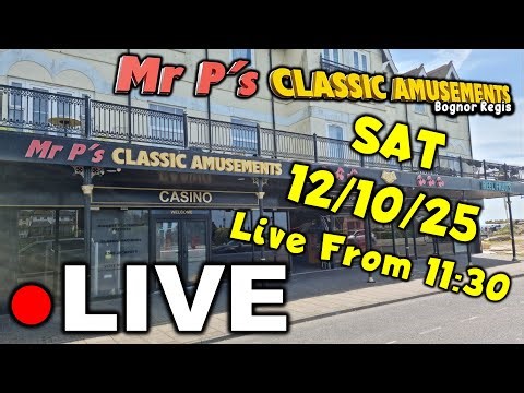 ●LIVE Mr P's Classic Amusements Bognor : £50 Double Or Bust Barcrest Bashing Slotting Session