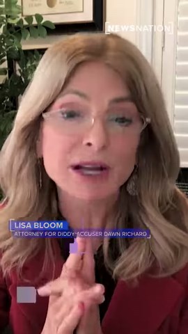 Lisa Bloom, attorney for Sean “Diddy” Combs accuser Dawn Richard, joins #Banfield and says “we are done just going after the perpetrator.” MORE: https://trib.al/TvLZRBv | NewsNation