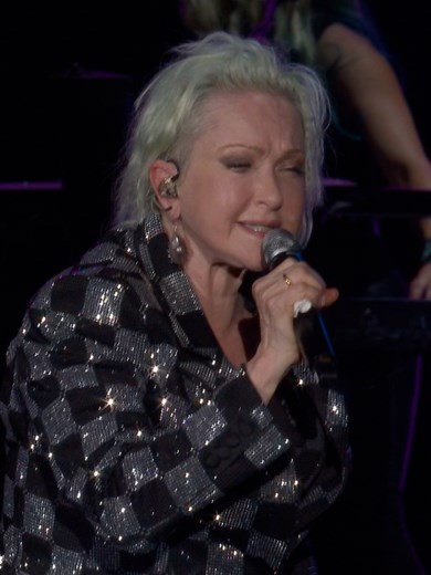 Cyndi Lauper Live Performance at Rock in Rio 2024