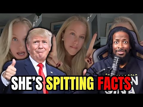 Young Blonde Liberal EXPLAINS Why She Loves Trump Now