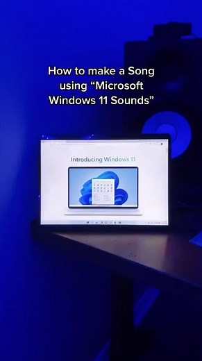 Creating a Song with Windows 11 Sounds