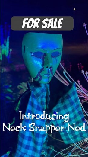 ￼Neck Snapper Ned￼ Halloween Animatronic ￼ #animatronics