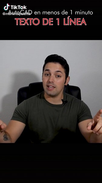 Crear textos SIMPLES en AUTOCAD 🔥 Mira el link de mi bio 🔥 #autocad #autocad2d #autocadtutorial #aprendeentiktok #tutorialautocad #youtuber