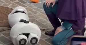 'Olaf just died': Moment animatronic character collapses at Disneyland Paris