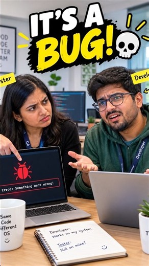 Developer vs Tester 😂 Every IT Office Ever! #Shorts