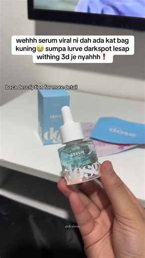 🌈💖 Dose Serum – Your Glow Booster! 💖🌈 This serum is packed with skin-loving ingredients for a brighter, healthier, and hydrated glow! ✨💦 Let’s break it down! 🫶🏻 🌿 Key Ingredients & Their Magic! 💛 Vitamin C (Glow Booster!) – Brightens dull skin & fades dark spots! ☀️✨ 🌱 Centella Asiatica (Cica, Skin Soother!) – Calms redness, reduces irritation & strengthens skin barrier! 🌿💖 💧 Hyaluronic Acid (Moisture Magnet!) – Locks in hydration & keeps skin plump & dewy! 💦✨ 🌸 Niacinamide (Pore