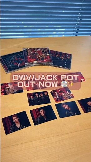 【開封してみた💿】OWV - JACK POTの全形態を大公開👀トレカもチラ見せ✨ ‪@OWV_official‬