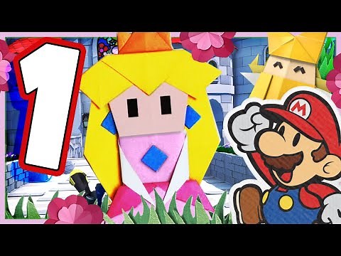 Paper Mario The Origami King Walkthrough Part 1 Festival of NIGHTMARES