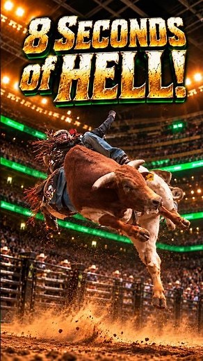 8 Seconds of Thunder, 8 Seconds of Hell | Time to Fly | PBR Bull Riding #rodeo #darkoutlawcountry