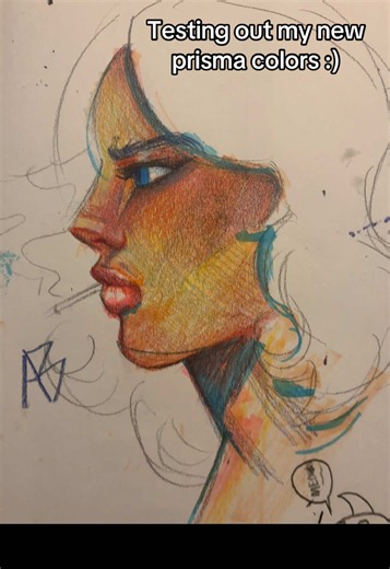 Prismacolor Pencil Review: First Impressions and Sketching Joy