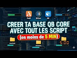 CRÉE TA BASE QB-CORE RP AVEC TOUS LES SCRIPTS ! (EN MOINS DE 5 MINUTES)