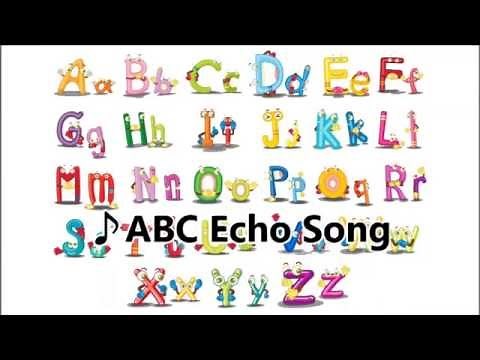 Alphabet Song "ABC Echo Song" - Large&Small Letters Version -