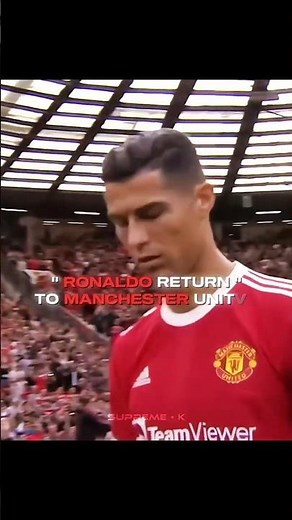 Ronaldo Returns To Manchester United in 2021🔥