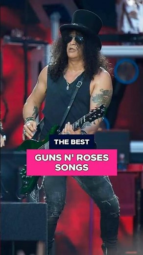 TOP 10 GUNS N' ROSES SONGS 🎸 Rock Legends Unleashed! #gunsnroses #rockmusic #music