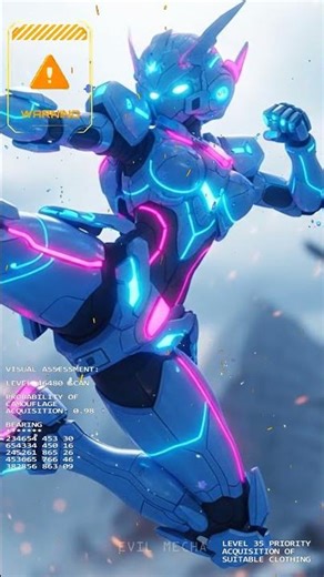 Ultimate #mechaanime GIRL Battle Tech Analysis #mecha #shorts EPIC SHOWDOWN 25