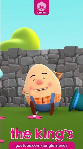 Humpty Dumpty - Shorts - Jungle Friends Nursery Rhymes and Kids Song