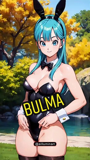 Bulma | Dragon Ball | Ai edit #bulma #dragonball #stablediffusion #animation #anime