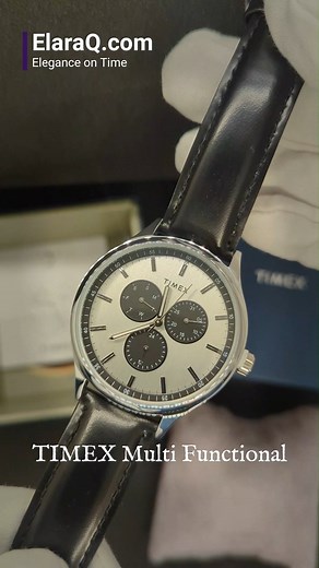 TIMEX Multi-Function Silver Dial Watch (Men’s) ⌚ ✨ Elegant Silver Dial | Black Genuine Leather Strap ⚙️ Multi-Function Display | Quartz Movement 💧 Water Resistant up to 30m 🪶 43mm Round Brass Case | Tang Buckle Clasp 🛡️ 1 Year Official Warranty ⚡ A perfect blend of classic style and modern detail. #FastrackWatch #TimexWatch #TitanWatch #FossilWatch #SonataWatch #WristWatch #CoupleWatch #LuxuryWatch #SmartLook #StylishWatch #WatchLovers #WatchCollection #OriginalWatch #WatchBD #BangladeshWatch