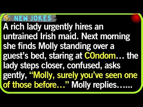 🤣 BEST JOKE OF THE DAY! – The Irish Maid Who Didn’t Know What She Saw! | Funny Clean Story