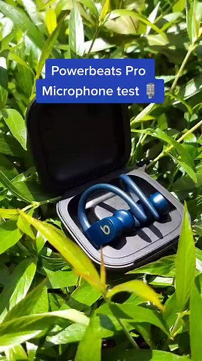 Powerbeats Pro Microphone Test