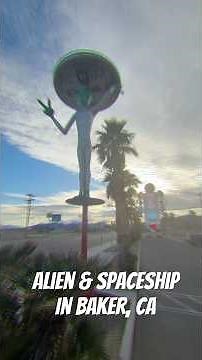 Alien Fresh Jerky is a famous roadside stop in Baker, CA, located off I-15 between LA & Las Vegas