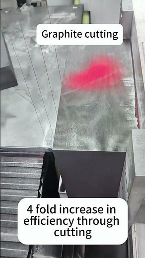 Graphite Block cutting #graphite #machine#youtube