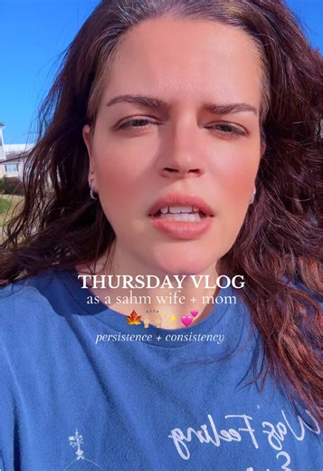 Thursday Morning Vlog | Persistence and consistency are key. It’s NEVER to soon or to late to chase those dreams and goals. 🫶🏼 #fyp #sahmsoftiktok #postthecontent #takeawalkwithme #momsoftiktok