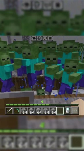 Minecraft snow powder trapping🌨️ #minecraft #gaming