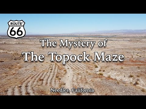 The Mystery Of Topock Maze / Mystic Maze - The Amazing Archaeological Evidence - Geoglyphs or Mining