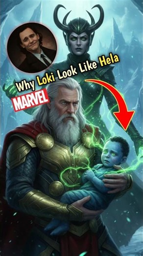 The Hidden Detail, Why Loki Look Similar To Hela || #shorts